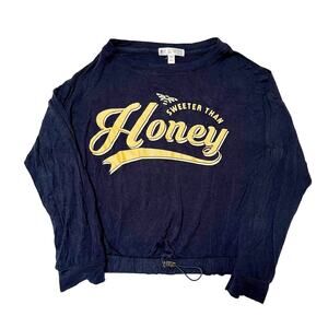 Love Glam Girl Cropped Shirt Size M